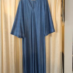 Vintage Halston Caftan. Floor length, matte jersey